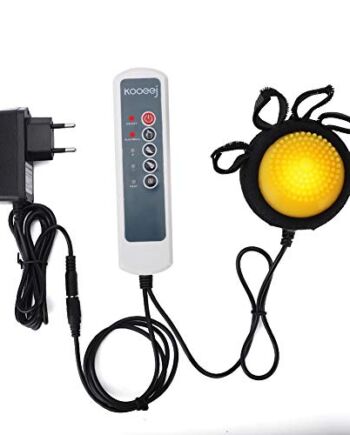 Masażer z odzyskiem palców, ogrzewanie na podczerwień Elektryczny masażer palców do rehabilitacji piłek terapeutycznych podczas masażu palcami (wtyczka EU)