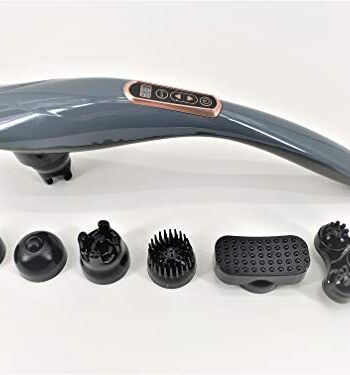 GLOBAL RELAX® I EGO Body Masażer - Szary - Bezprzewodowy wielofunkcyjn