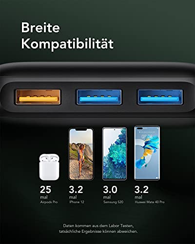 Charmast Wireless Power Bank 20000mAh, 22.5 W USB A & 20W USB C PD QC 3.0 wireless zewnętrzny akumulator z LED Display, Bezprzewodowy bank energii z 4 wyjścia i 2 wejścia Kompatybilny z smartfony e Tablet - obrazek 4