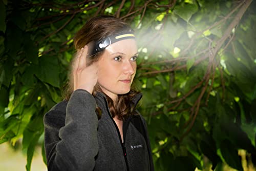 National Geographic Iluminos Stripe lampa czołowa z paskiem LED, akumulator do ponownego ładowania i czujnik podczerwieni do włączania/wyłączania za pomocą gestu ręcznego - obrazek 4