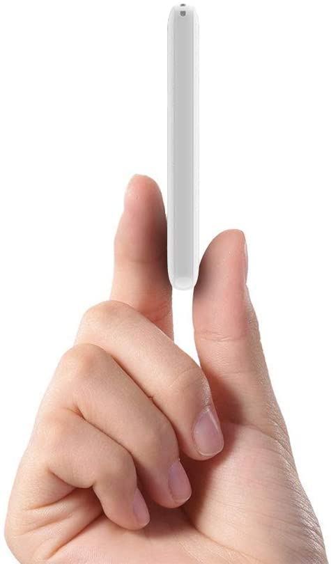 EVARY Powerbank 5000 mAh, mini przenośna bateria zewnętrzna, power bank do telefonu komórkowego z podwójnym wyjściem 4.0A, ładowarka Accupack Lekka bateria zewnętrzna do iPhone'a, Samsunga Galaxy, iPada, Huawei (biały) ...