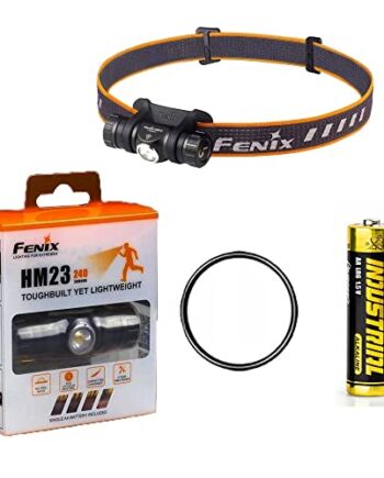 Fenix ​​HM23 Front Beacon, nie jest specyficzny dla wieku ani płci, czarny, 69,5 x 40 x 32 mm