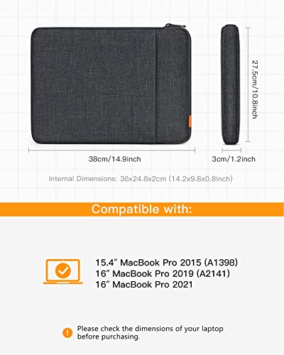 Inateck Etui kompatybilne z 16-calowym MacBook Pro 2019-2021M1 etui oc - obrazek 7