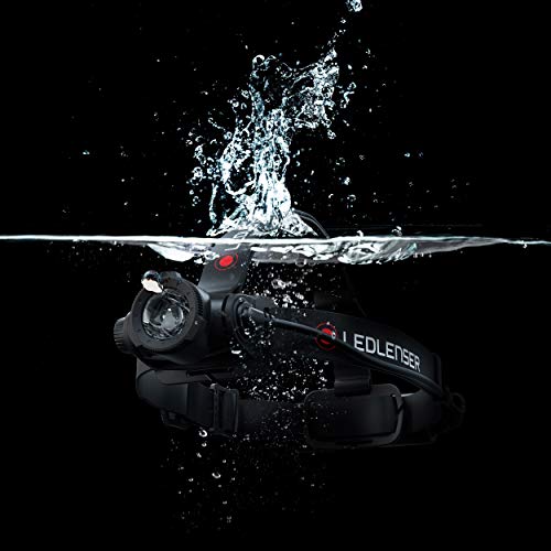 Ledlenser H7R Core latarka LED, 1200 lumenów, ładowana akumulatorem litowym, IP67, z możliwością ogniskowania, bezstopniowe ściemnianie, stałe światło, zasięg światła 260m - obrazek 3