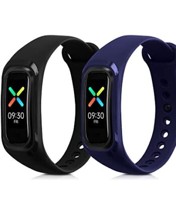 kwmobile 2 x paski do zegarka, kompatybilne z Oppo Band, sportowy pase