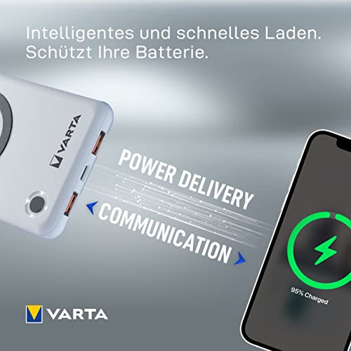 VARTA Wireless Power Bank 10 000 + kabel do ładowania, 10 000 mAh - obrazek 4