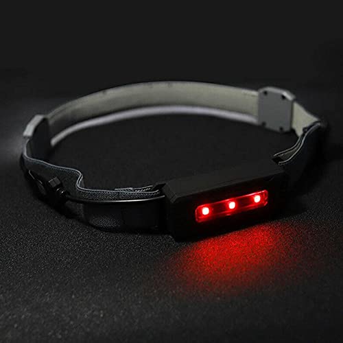 Latarka czołowa ładowana przez USB, 80000 lumenów, super jasna opaska na czoło, szeroka wiązka światła 210°, oświetlenie COB i czerwone światło, 3 tryby światła, lekka latarka czołowa, na kemping, wędrówki, jazdę na rowerze - obrazek 8