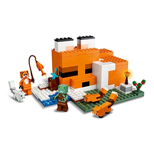 LEGO 21178 Minecraft Siedlisko lisów- zestaw konstrukcyjny i domek do - obrazek 7