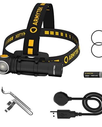 Armytek latarka czołowa LED Wizard C2 Pro ciepłe światło Magnes USB