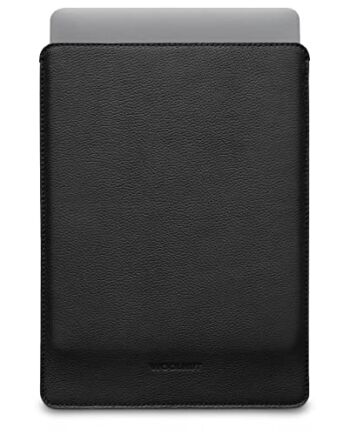 Woolnut Skórzane i wełniane etui pokrowiec na MacBooka Pro 14 - szary