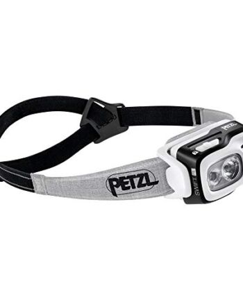 Petzl Swift RL - latarnia (latarnia z taśmą głowy, owoce leśne, szary, ipx4, LED, 1 lampy (S), 900 lm)