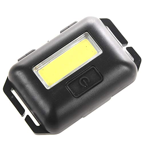 abbluebell Cob Mini reflektor LED, 3 tryby pracy, deszcz, czoło, latarka, na zewnątrz, kemping, wędkowanie, czarna - obrazek 4