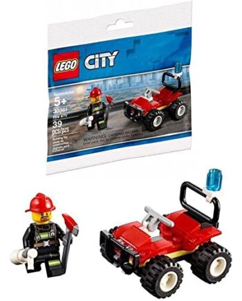 Lego 30361 Zestaw Klocków Straż Pożarna, Kolorowe