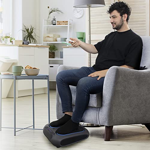 Masażer do stóp i nóg z wibracją | Pilot i panel sterowania | 10 prędk - obrazek 7