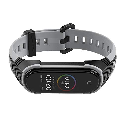 WIIKAI Zapasowe paski do zegarka, kompatybilne z Xiaomi Mi Band 4/Mi Band 3, silikonowy pasek do zegarka - obrazek 5