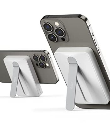 ESR HaloLock stojak MagSafe Powerbank z kablem USB-C 10 000 mAh, akumulator bezprzewodowy, zestaw baterii MagSafe z kablem USB-C; kompatybilny z iPhone 14/14 Pro/14 Pro Max/14 Plus i serii 13/12, biały