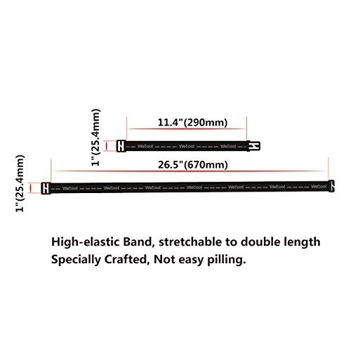 Weltool HB1 elastyczny pasek z latarką na głowę, uniwersalne paski zamienne do większości czarnych diamentów, petzl, Princeton Tec, Energizer, Pelikan, Silva, Fenix, Reflektor czołowy - obrazek 7