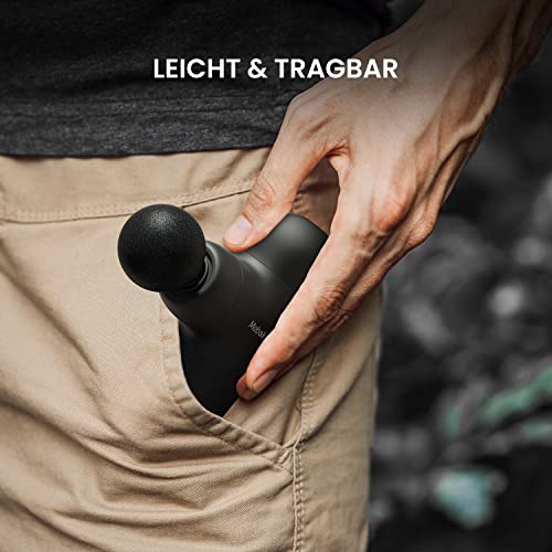 Mebak Mini Pistolet do masażu Perkusja głęboko tkankowa Masażer do mięśni Pistolet Elektryczny ręczny do łagodzenia bólu pleców Przenośny z 6 głowicami 4 prędkościlektryczny ręczny do łagodzenia bólu pleców Przenośny z 8 głowicami 6 prędkości - obrazek 4