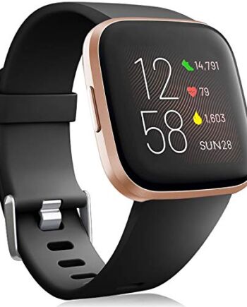 pasek do zegarka kompatybilny z Fitbit Versa, zamienny klasyczny pasek