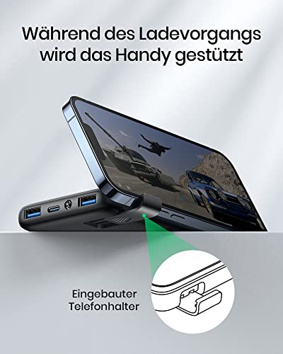 INIU Power Bank, 22.5W Powerbank Szybkie Ladowanie 10000mAh USB C in & - obrazek 4