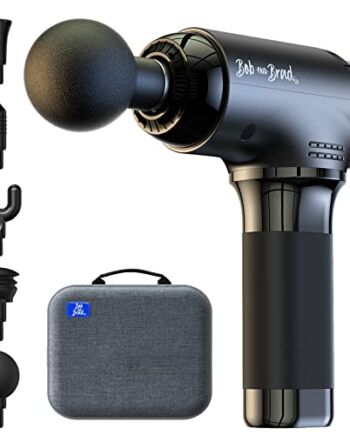 Pistolet do Masażu, Bob and Brad T2 Massage Gun 4000mAh Ręczny Elektryczny Pistolet do Masażu Perkusyjnego Mięśni Głębokiego Amplitudą 10mm dla Sportowców Przeciwbólowy Terapeutyczny i Relaksacyjny