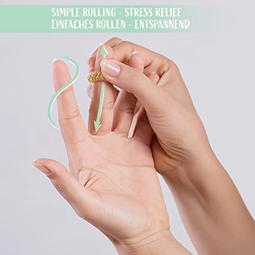 Pierścień do masażu palcami yin yang pierścień do masażu palcami - pie - obrazek 2