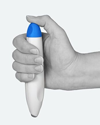 Vibromassager Deluxe | masaż wibracyjny | masażer (niebieski)