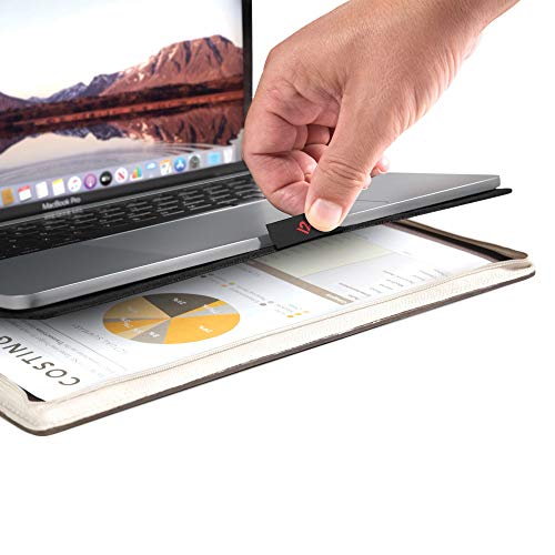 Twelve South BookBook V2 do MacBooka | Skórzane etui na książkę w stylu vintage z kieszenią wewnętrzną na 13-calowy MacBook Pro z Thunderbolt 3 (USB-C) i 13-calowy MacBook Air Retina - obrazek 6