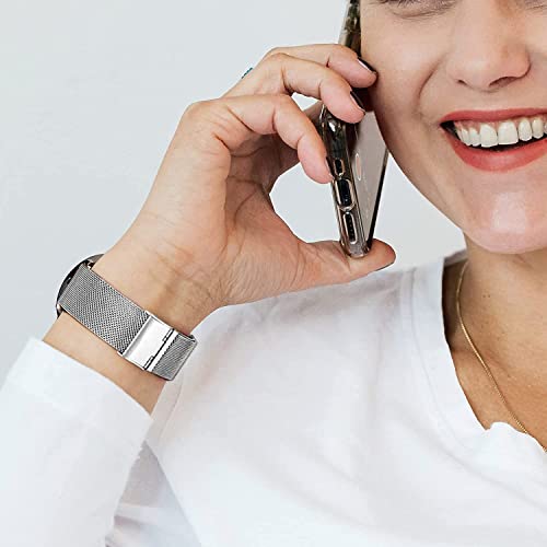 Pasek do Samsung Galaxy Watch 4, 20 mm, metalowy pasek ze stali nierdz - obrazek 2