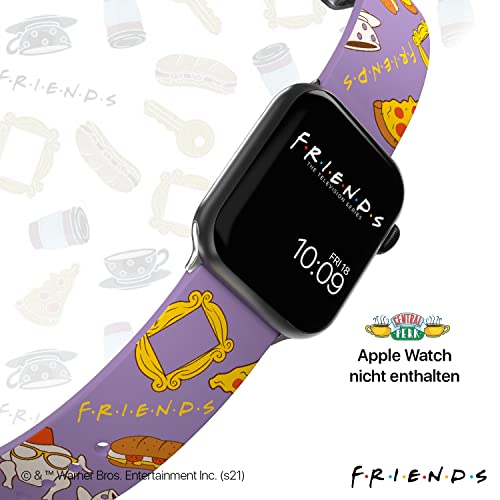 Pasek Smartwatch Friends - oficjalnie licencjonowany, kompatybilny z każdym rozmiarem i serią Apple Watch (zegarek nie jest dołączony) - obrazek 4