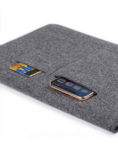 Inateck Euti Ochronne na MacBook Air 2018/2019/2020, 12,3-13 cala, Ciemnoszary - obrazek 5