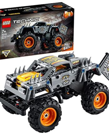 LEGO Technic 42119 Monster Jam Max-D — model do zbudowania dla chłopców i dziewczynek uwielbiających monster trucki (230 elementów)
