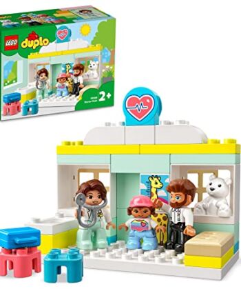LEGO® DUPLO® Rescue Wizyta u lekarza 10968 — zabawka konstrukcyjna (34 elementy)