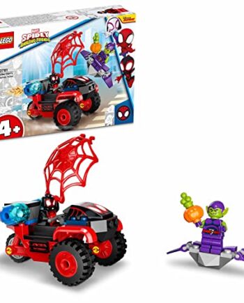 LEGO® Marvel Spidey i super-kumple 10781 Miles Morales: Technotrójkołowiec Spider-Mana (59 elementów)