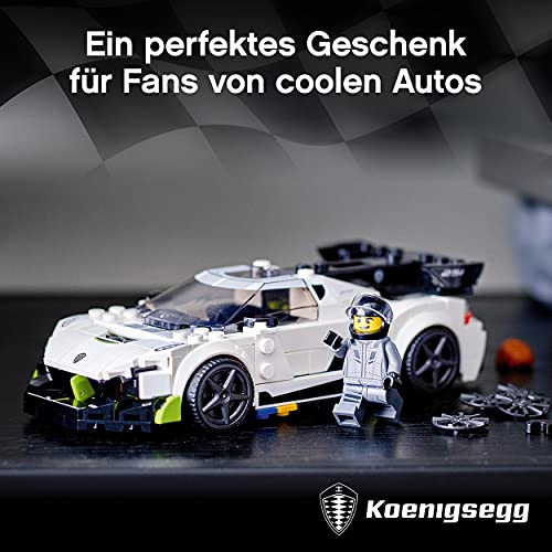 LEGO Speed Champions 76900 Koenigsegg Jesko — najlepsza zabawkowa replika auta dla dzieci (280 elementów) - obrazek 7