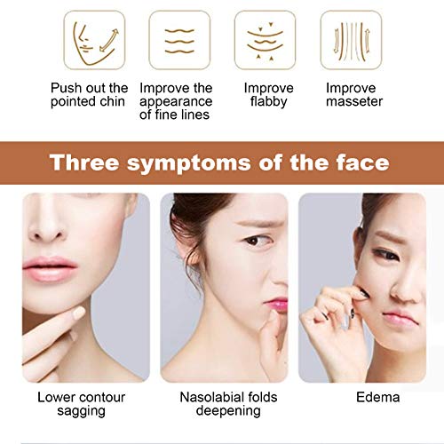 03 Roller masażer, wałek do twarzy, masażer twarzy V, dla kobiet, domu - obrazek 3