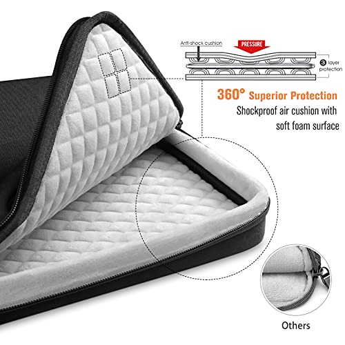 FINPAC Pokrowiec na laptopa 13-calowy MacBook Air 2022-2018 M/A2681 M1/A2337 A2179 A1932, 13-calowy MacBook Pro 2022-2016 M2/M1 A2338 A2251 A2289 A2159, 159, 159, 1, 1, 1 iPad 2,9" Pro (3./4./5. generacji) 2018-2021 - obrazek 7