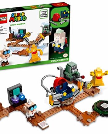 LEGO® Super Mario™ 71397 Zestaw rozszerzający Laboratorium w rezydencji Luigiego™ i Poltergust (179 elementów)
