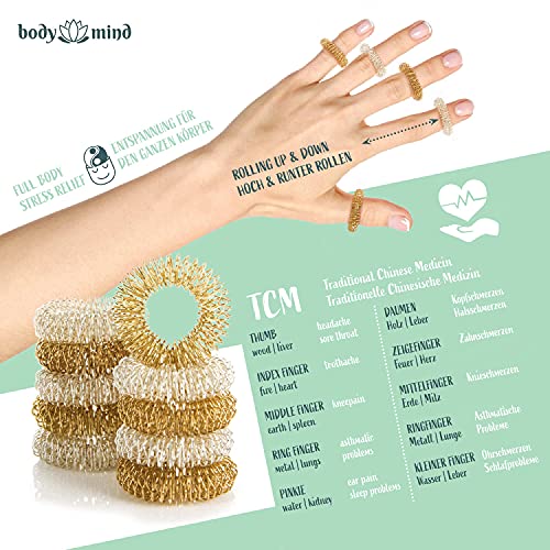 Pierścień do masażu palcami yin yang pierścień do masażu palcami - pie - obrazek 5