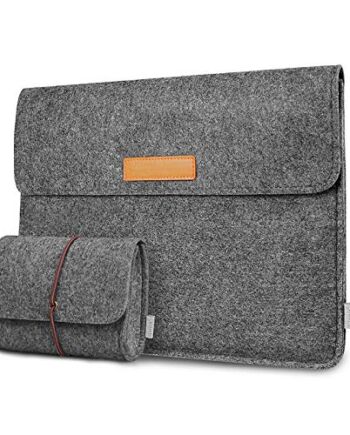 Inateck Euti Ochronne na MacBook Air 2018/2019/2020, 12,3-13 cala, Ciemnoszary