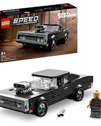 LEGO Speed Champions Fast & Furious 1970 Dodge Charger R/T 76912. Model kolekcjonerski dla dzieci w wieku od 8 lat (345 elementów)