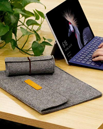 Inateck Euti Ochronne na MacBook Air 2018/2019/2020, 12,3-13 cala, Ciemnoszary - obrazek 2