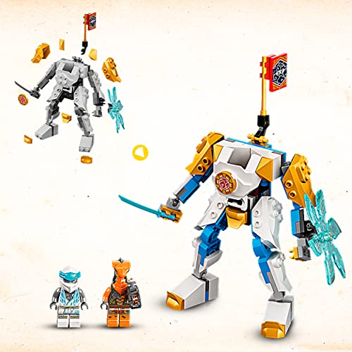 LEGO NINJAGO 71761 Energetyczny mech Zane’a EVO; figurka (95 elementów) - obrazek 6