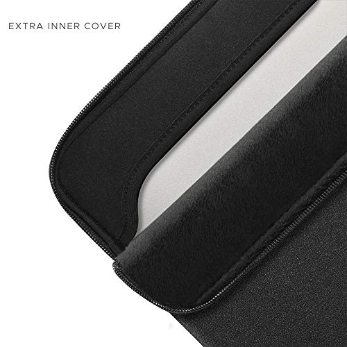 Comfyable Pokrowiec na laptopa kompatybilny z 16-calowym MacBook Pro M1 2021-2020 i 15-15,6 cala Komputer HP, wodoodporny pokrowiec na komputer, etui na notebooka do Mac, tył - obrazek 5