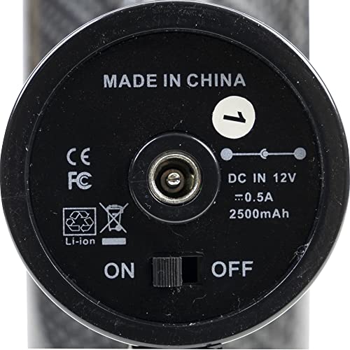 PNI FG8121 masażer wibracyjny, 7 głowic do masażu, 12 poziomów intensywności, akumulator 2500 mAh w zestawie - obrazek 2