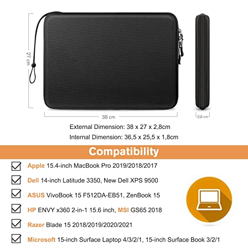 FINPAC Twardy pokrowiec na laptopa 38.9 cm MacBook Air M3/A3114 M2/A29 - obrazek 5