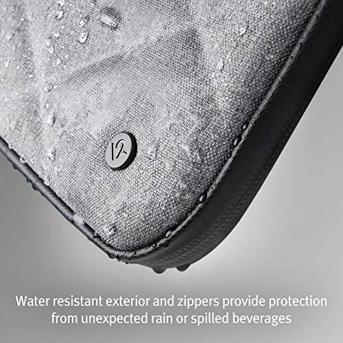 Twelve South Walizka do MacBooka | Dopasowane sztywne etui ochronne z wewnętrzną kieszenią i skórzanym uchwytem do MacBook Pro / Air 13 cali - obrazek 3