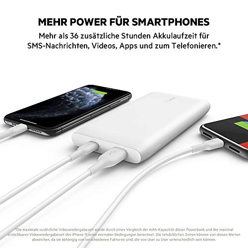 Belkin powerbank 10000mAh, przenośna ładowarka USB-C Power Delivery do - obrazek 4