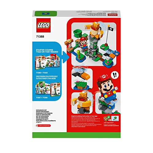 LEGO Super Mario 71388 Boss Sumo Bro i przewracana wieża — zestaw dodatkowy | Kolekcjonerska zabawka dla dzieci (231 elementów) - obrazek 2