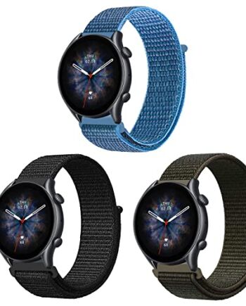 3 sztuki bransoletek 22 mm do Amazfit Balance/Bip 6/Bip 5/GTR 4/GTR 3